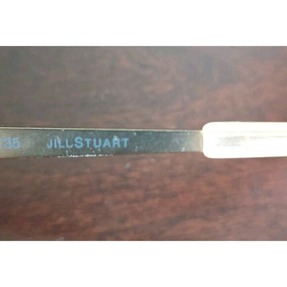 Jill Stuart Eyeglass Frame JS320-2 Black Gold Metal Plastic Full Rim 53 14-135 - Picture 8 of 11